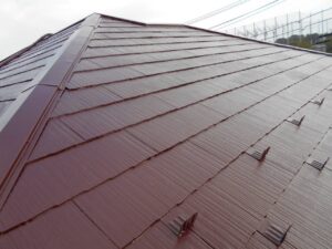 さいたま市桜区にて屋根修理〈貫板補修と屋根塗装（シリコンベスト）〉 施工後