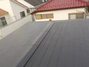 さいたま市大宮区にて屋根修理〈シリコンベストで屋根塗り替えメンテンナンス〉 施工後