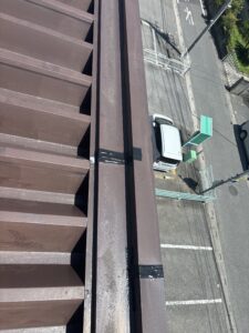 さいたま市大宮区にて屋根修理〈折半トタン屋根の補修工事〉 施工後